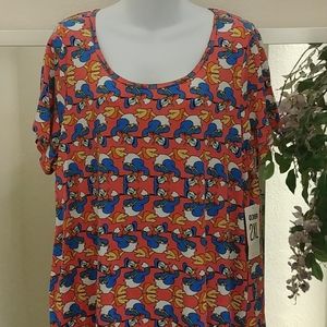 LLR Disney Donald Duck Classic T Tunic Top-0389